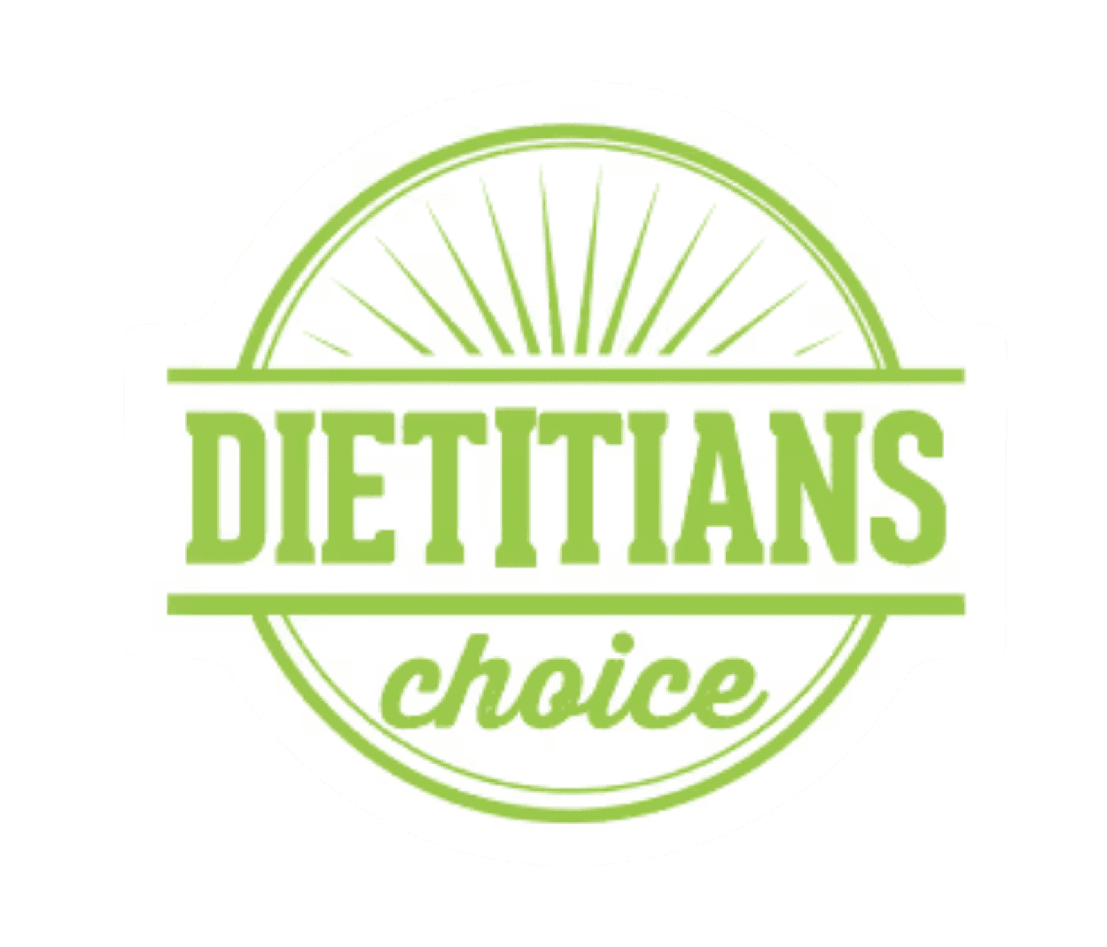 Dietitians Choice shelf tag